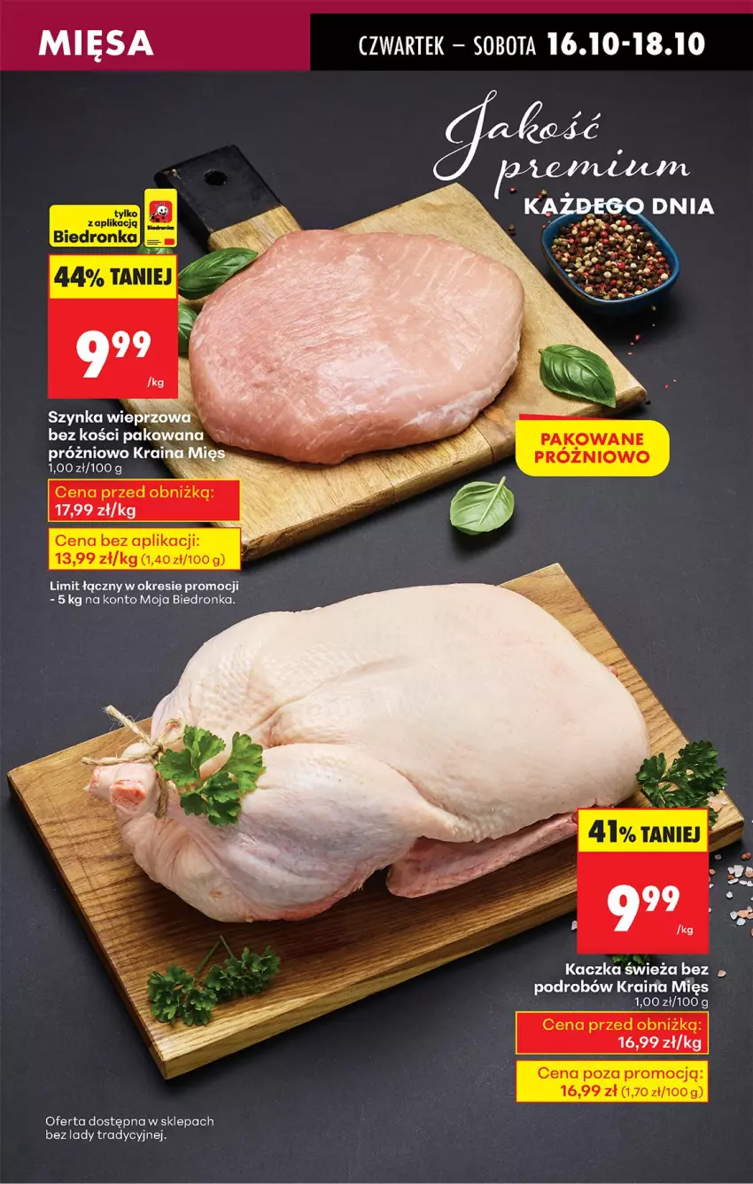Gazetka promocyjna Biedronka - Od Czwartku - ważna 16.10 do 22.10.2025 - strona 25 - produkty: Kaczka