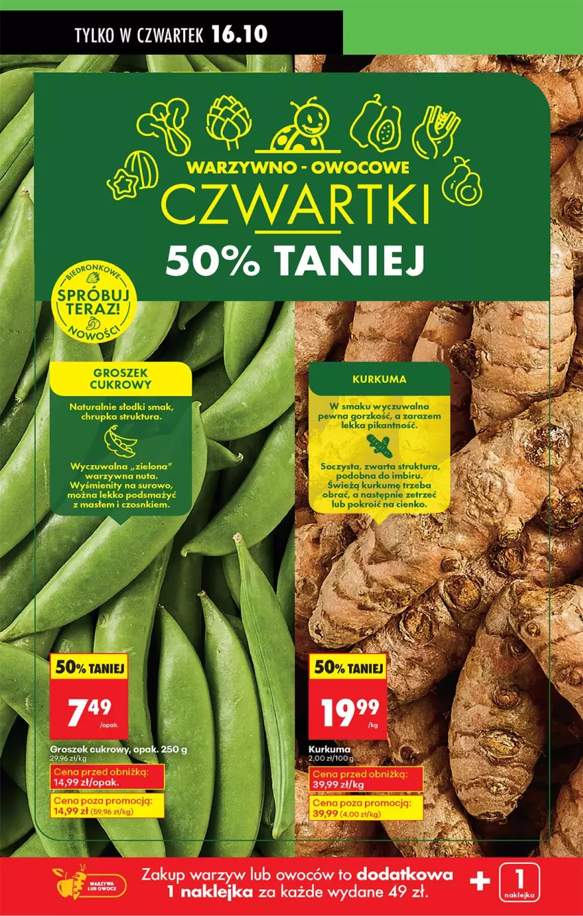 Gazetka promocyjna Biedronka - Od Czwartku - ważna 16.10 do 22.10.2025 - strona 3 - produkty: Fa, Klej, Kurkuma, Noż