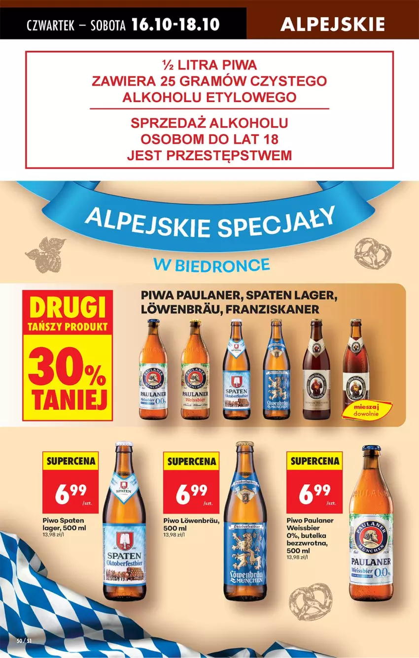 Gazetka promocyjna Biedronka - Od Czwartku - ważna 16.10 do 22.10.2025 - strona 62 - produkty: Gra, Piwa, Piwo