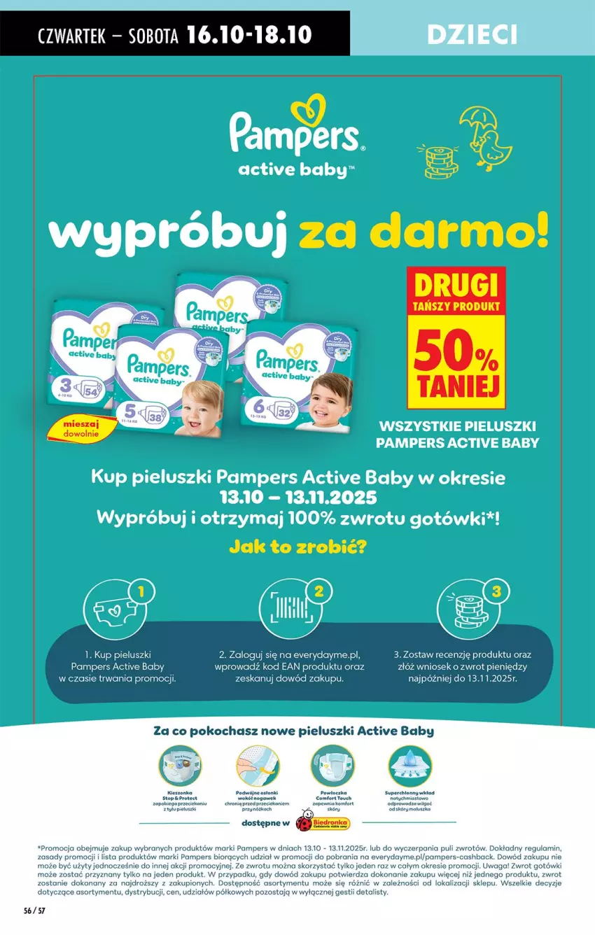 Gazetka promocyjna Biedronka - Od Czwartku - ważna 16.10 do 22.10.2025 - strona 68 - produkty: LG, Pampers, Top, Waga