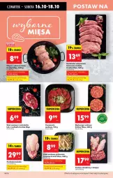 Gazetka promocyjna Biedronka - Od Czwartku - Gazetka - ważna od 22.10 do 22.10.2025 - strona 26 - produkty: Kurczak, Perliczka, Stek wołowy, Mięso z uda kurczaka, Karkówka wieprzowa, Carpaccio, Stek, Burger, Kotlet, Rostbef, Flaki, Flaki wołowe, Mięso
