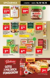 Gazetka promocyjna Biedronka - Od Czwartku - Gazetka - ważna od 22.10 do 22.10.2025 - strona 53 - produkty: Kurczak, Makaron, Ciasto francuskie, Nutella, Warzywa, Sok, Ser, Sokołów, Ananas, Syrop, Pudliszki, Klopsiki, Knorr, Fa