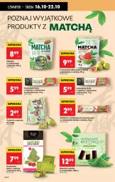 Gazetka promocyjna Biedronka - Od Czwartku - Gazetka - ważna od 22.10 do 22.10.2025 - strona 54 - produkty: Cukier, Migdały, Truskawki, Wafelek, Mleczko, Czekolada, Migdały w czekoladzie, Cukierki