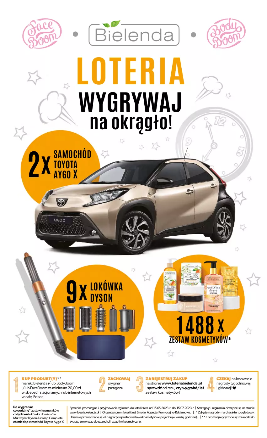 Gazetka promocyjna Rossmann - 1 lipca - ważna 01.07 do 14.07.2023 - strona 18 - produkty: Bielenda, Body, Fa, Gin, Gra, Gry, Lokówka, Mola, Samochód, Toyo