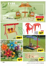 Gazetka promocyjna Carrefour - Gazetka Wiosna w ogrodzie - Gazetka - ważna od 16.04 do 16.04.2022 - strona 10 - produkty: Piec, Huśtawka, Stolik, Parasol, Dzieci