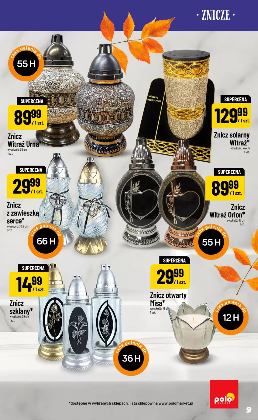 Gazetka promocyjna PoloMarket - Oferta Inspirujący TYDZIEŃ - ważna 23.09 do 29.09.2026 - strona 9 - produkty: AEG, Fa, HP, Ser, Sok, Znicz