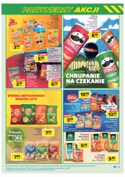 Gazetka promocyjna Carrefour - Gazetka Marki znane i lubiane - Gazetka - ważna od 27.05 do 27.05.2023 - strona 23 - produkty: Lajkonik, Orzeszki, Chipsy, Chrupki, Popcorn, Przysnacki, Crunchips, Pringles, Felix, Orzeszki ziemne