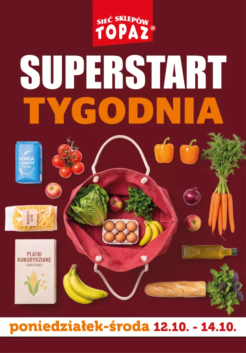 Gazetka promocyjna Topaz - Gazetka - ważna 12.10 do 14.10.2026 - strona 1 - produkty: Corn flakes