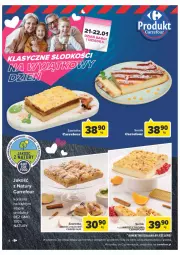 Gazetka promocyjna Carrefour - Gazetka Targ świeżości - Gazetka - ważna od 21.01 do 21.01.2023 - strona 4 - produkty: Ser, Kret, Szarlotka