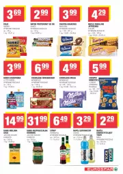 Gazetka promocyjna Spar - EuroSpar - Gazetka - ważna od 01.05 do 01.05.2025 - strona 13 - produkty: Ciastka, Krakus, Kawa rozpuszczalna, Ser, Jutrzenka, Kawa mielona, Kawa, Chrupki, Wafle, Sante, Tiger, Czekolada, Mola, Syrop, Oshee, Baton, Lorenz, Monster Munch, Jacobs, Haribo, Krakuski, Herbapol, Milka, Fa
