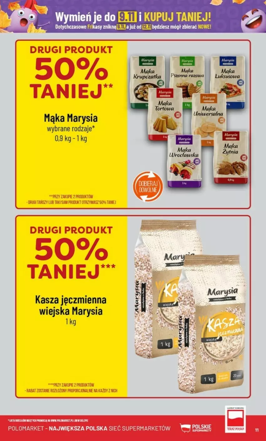 Gazetka promocyjna PoloMarket - ważna 30.10 do 05.11.2024 - strona 3 - produkty: Fa, Kasza, Kasza jęczmienna, Mąka, Por