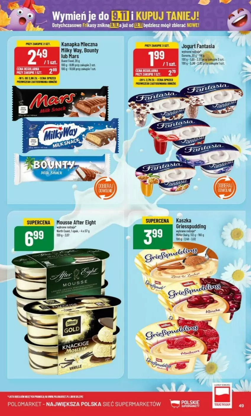 Gazetka promocyjna PoloMarket - ważna 30.10 do 05.11.2024 - strona 44 - produkty: Fa, Fanta, Jogurt, Pudding