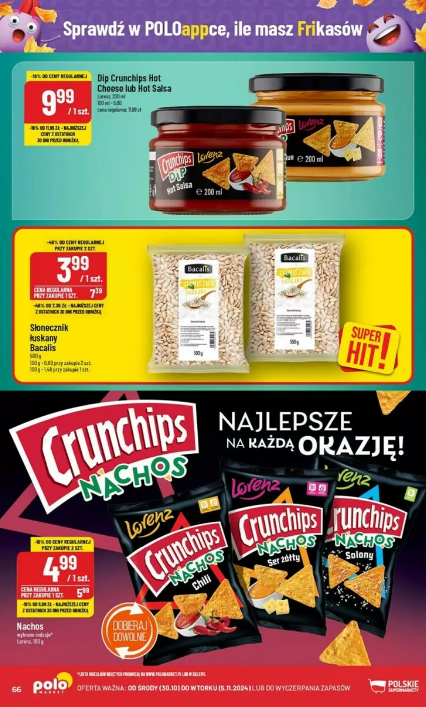 Gazetka promocyjna PoloMarket - ważna 30.10 do 05.11.2024 - strona 63 - produkty: Crunchips, Salsa