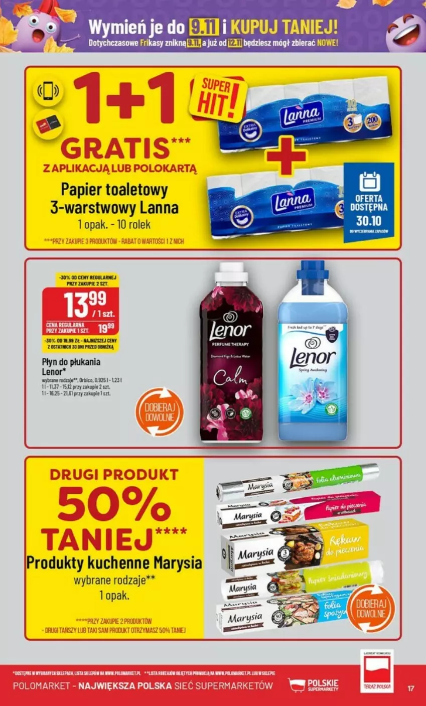 Gazetka promocyjna PoloMarket - ważna 30.10 do 05.11.2024 - strona 9 - produkty: BIC, Lenor, Płyn do płukania