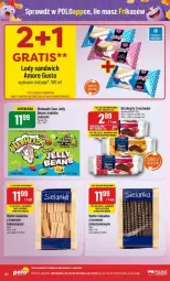 Gazetka promocyjna PoloMarket - Gazetka - ważna od 05.11 do 05.11.2024 - strona 59 - produkty: Cukier, Taca, Wafle, Lody, Cukierki, Biszkopty