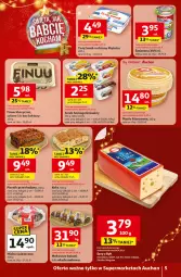 Gazetka promocyjna Auchan - Święta jak babcię kocham Supermarket - Gazetka - ważna od 23.12 do 23.12.2025 - strona 5 - produkty: Masło klarowane, Piernik, Ser, Piątnica, Makowiec, Serek homogenizowany, Serek, Babuni, Edam, Rolada, Twój Smak, Finuu, Masło, Fa