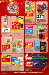 Gazetka promocyjna Auchan - Święta jak babcię kocham Supermarket - Gazetka - ważna od 23.12 do 23.12.2025 - strona 7 - produkty: Sok, Gra, Praliny, Lindor, Ananas, Coca-Cola, Sezam, Figurka bałwan, Brzoskwinie, Cappy, Fanta, Chleb, Sprite, Napój, Lindt, Nektar, Hortex, Fa