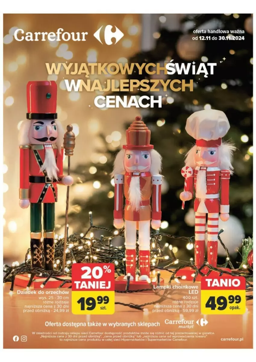 Gazetka promocyjna Carrefour - ważna 12.11 do 30.11.2024 - strona 1