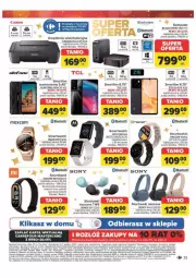 Gazetka promocyjna Carrefour - Gazetka - ważna od 30.11 do 30.11.2024 - strona 27 - produkty: Top, Sok, Por, Gra, Acer, Motorola, Słuchawki, Sony, Kosz, Tran, Smartwatch, Lack, Urządzenie wielofunkcyjne, Sport, Komputer, Canon, Smartfon