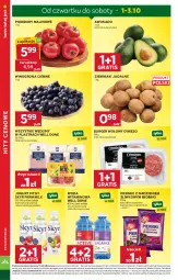 Gazetka promocyjna Stokrotka - Market - Gazetka - ważna od 07.10 do 07.10.2026 - strona 2 - produkty: Piernik, Warzywa, Gra, Jogurt, Ziemniaki, Optima, Winogrona, Farm Milk, Burger, Owoce, Woda, Wino, Jogurt pitny, Pomidory, Mięso, Fa