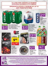 Gazetka promocyjna Stokrotka - Stokrotka Express - Gazetka - ważna od 04.05 do 04.05.2023 - strona 3 - produkty: Piwo, Warzywa, Top, Tiger, Tymbark, Owoce, Grill, Napój, Mięso, Lech Premium, Fa