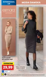 Gazetka promocyjna Lidl - GAZETKA - Gazetka - ważna od 07.09 do 07.09.2024 - strona 12 - produkty: Spódnica, Sweter, Moda