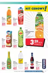 Gazetka promocyjna Makro - [Oferta promocyjna] Artykuły spożywcze i przemysłowe - Gazetka - ważna od 30.05 do 30.05.2022 - strona 11 - produkty: Sok pomarańczowy, Sok, Napoje, Paola, Sok jabłkowy, Tiger, Schweppes, Hellena, Lipton, Napój gazowany, Tymbark, Syrop, Sok pomidorowy, Napój, Hortex