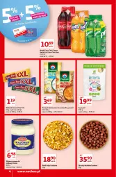 Gazetka promocyjna Auchan - przeNISKIE CENY na przebojowe marki Supermarkety - Gazetka - ważna od 16.02 do 16.02.2022 - strona 4 - produkty: Majonez, Prince Polo, Beko, Wafelek, Coca-Cola, Przysnacki, Pestki dyni, Fanta, Sprite, Napój, Ocet, Fa