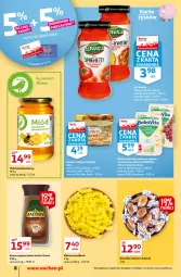 Gazetka promocyjna Auchan - przeNISKIE CENY na przebojowe marki Supermarkety - Gazetka - ważna od 16.02 do 16.02.2022 - strona 8 - produkty: Makaron, Sos, BoboVita, Velvet, Spaghetti, Miód, Jacobs Velvet, Jacobs, Fa
