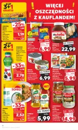 Gazetka promocyjna Kaufland - Gazetka tygodnia - Gazetka - ważna od 12.07 do 12.07.2023 - strona 16 - produkty: Nutella, Warzywa, Sos, Ryż, Gra, Danone, Jogurt, Kawa, Produkty mrożone, Activia, McCain, Sonko, Grześki, Ferrero, Tuńczyk, Frytki, Graal, Olej, Jogurt pitny, Ryż biały, Hortex