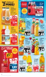 Gazetka promocyjna Kaufland - Gazetka tygodnia - Gazetka - ważna od 12.07 do 12.07.2023 - strona 42 - produkty: Sok, Gra, Ice tea, Coca-Cola, Fortuna, Oranżada, Napój izotoniczny, Napój gazowany, Tymbark, Oshee, Kubuś, Napój, Nestea, Nektar