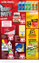 Gazetka promocyjna Kaufland - OFERTA TYGODNIA - Gazetka - ważna od 10.08 do 10.08.2022 - strona 3 - produkty: Piwa, Piwo, Płyn do prania, Nutella, Gra, 7up, Papier, Mirinda, Warka, Pepsi, Ręcznik, Mąka, Napój gazowany, Ferrero, Młynpol, Mąka pszenna, Ręczniki papierowe, Ariel, Waga, Napój