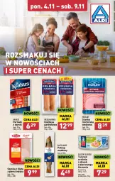 Gazetka promocyjna Aldi - Pełna oferta - Gazetka - ważna od 09.11 do 09.11.2024 - strona 6 - produkty: Krakus, Parówki, Parówki z szynki, Balta Mare, Golden Seafood, Szynka, Morliny, Pstrąg, Tuńczyk, Pstrąg wędzony, Kiełbasa