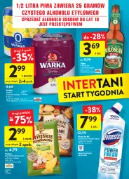 Gazetka promocyjna Intermarche - Gazetka - ważna od 04.05 do 04.05.2022 - strona 38 - produkty: Piwa, Piwo, Domestos, Gra, Chipsy, Warka, Radler, Płyn do wc