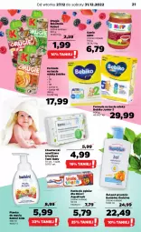 Gazetka promocyjna Netto - Artykuły spożywcze - Gazetka - ważna od 31.12 do 31.12.2022 - strona 21 - produkty: HiPP, Aquafresh, Pasta do zębów, Bebiko, Chusteczki, Dzieci, Kubuś