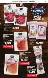 Gazetka promocyjna Netto - Artykuły spożywcze - Gazetka - ważna od 31.12 do 31.12.2022 - strona 7 - produkty: Piec, Polędwica, Salami, Pasztet, Szynka, Pieprz, Kabanos