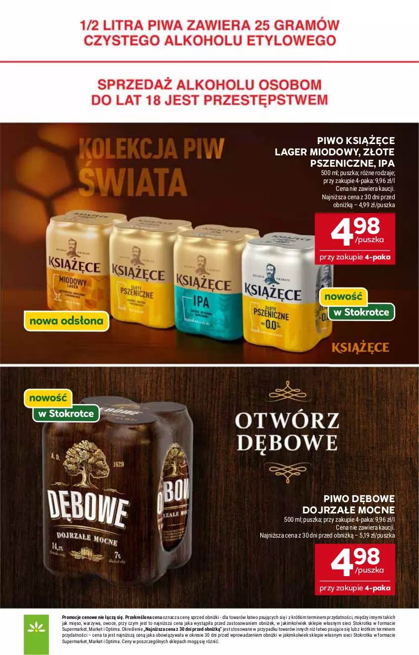 Gazetka promocyjna Stokrotka - Supermarket - ważna 15.10 do 21.10.2026 - strona 37 - produkty: HP, Książęce, Piwo