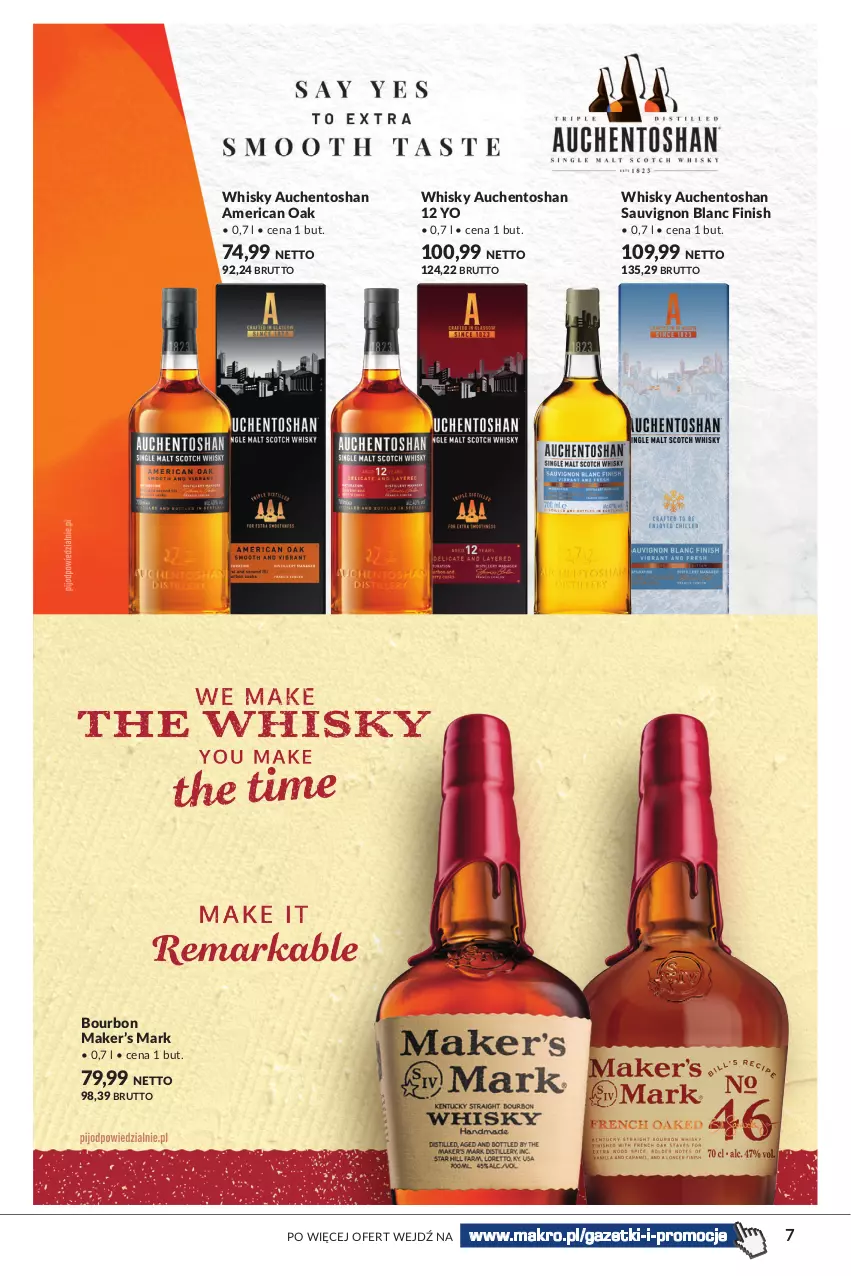 Gazetka promocyjna Makro - Katalog Whisky - ważna 15.09 do 30.09.2023 - strona 7 - produkty: Bourbon, Finish, Sauvignon Blanc, Whisky
