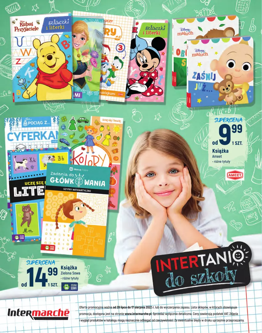 Gazetka promocyjna Intermarche - Tanio do Szkoły - ważna 27.07 do 17.08.2022 - strona 12 - produkty: Książka