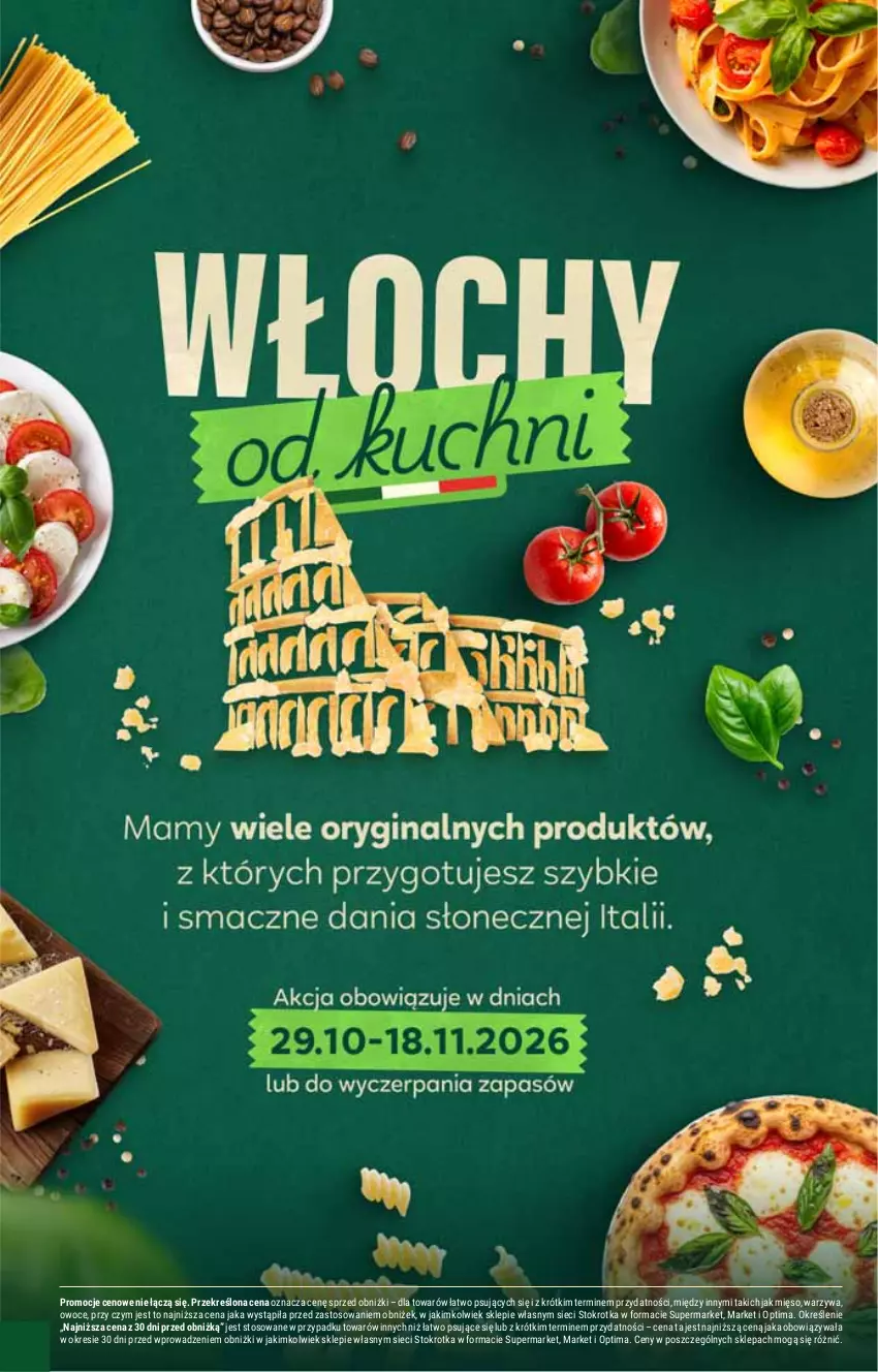 Gazetka promocyjna Stokrotka - Market - ważna 29.10 do 04.11.2026 - strona 27 - produkty: Mięso, Optima, Owoce, Warzywa