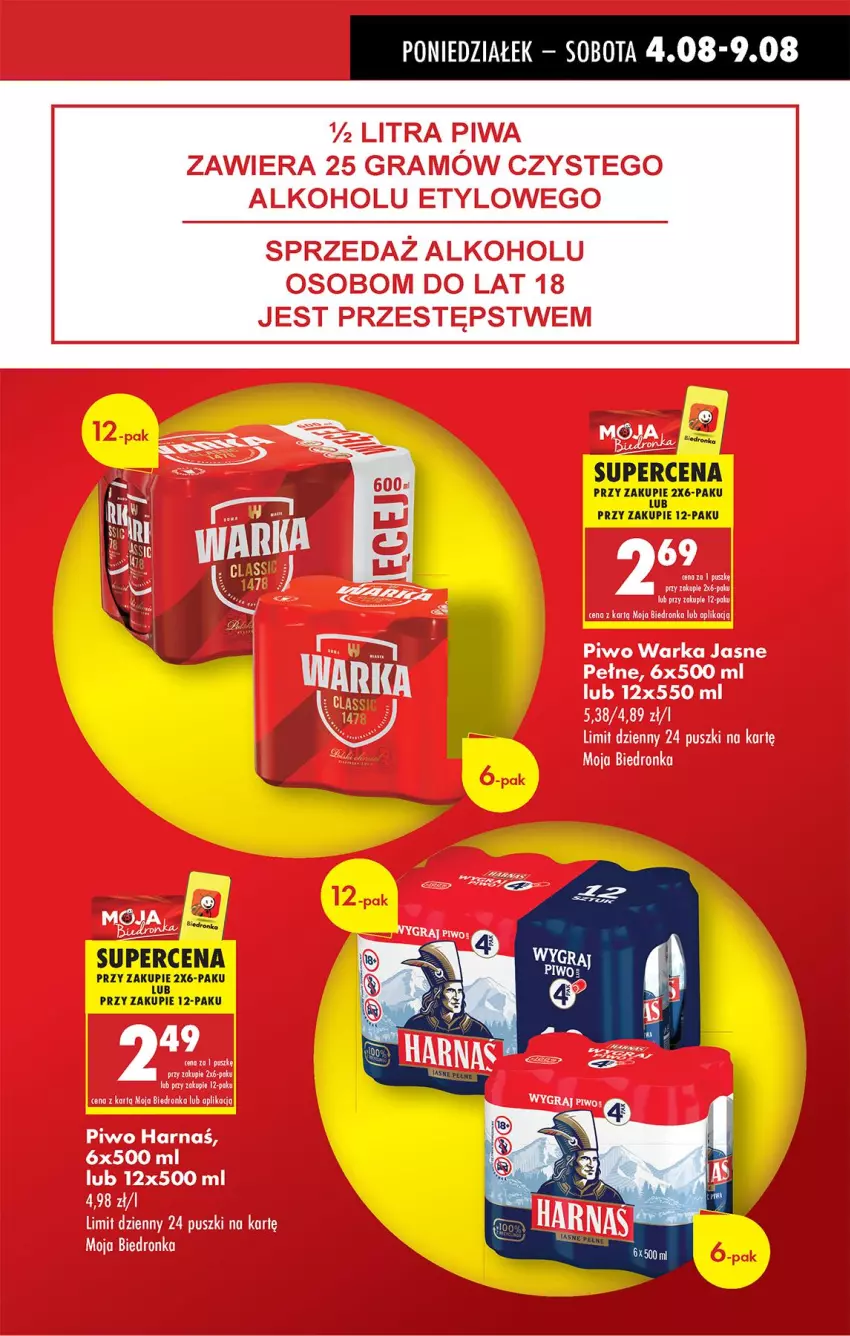 Gazetka promocyjna Biedronka - Od Poniedziałku - ważna 04.08 do 09.08.2025 - strona 13 - produkty: Fa