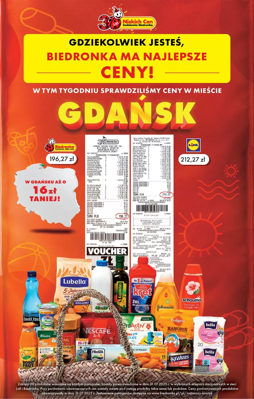 Gazetka promocyjna Biedronka - Od Poniedziałku - ważna 04.08 do 09.08.2025 - strona 20 - produkty: Fa, Gres, Gry, Kosz, Por