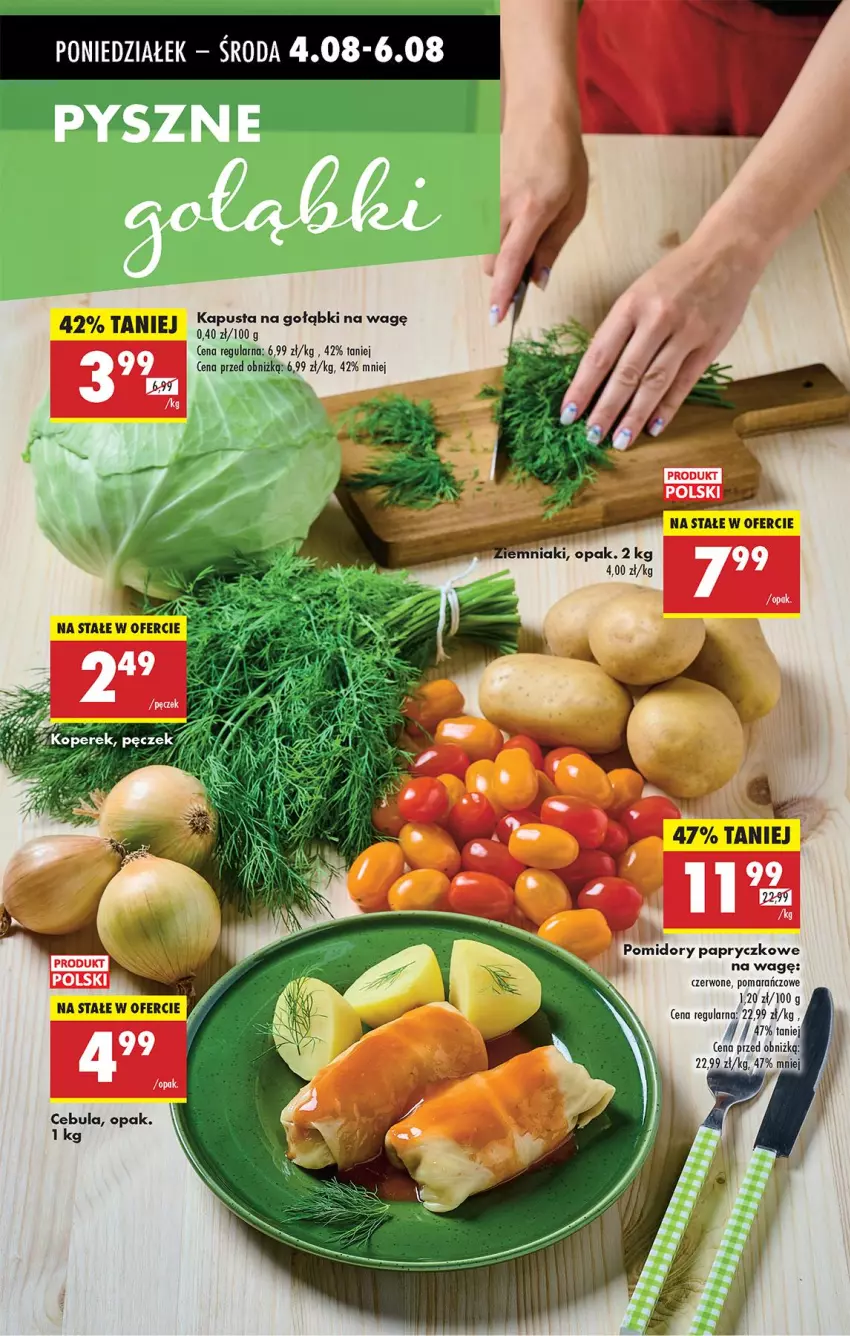 Gazetka promocyjna Biedronka - Od Poniedziałku - ważna 04.08 do 09.08.2025 - strona 25 - produkty: Cebula, Pomidory