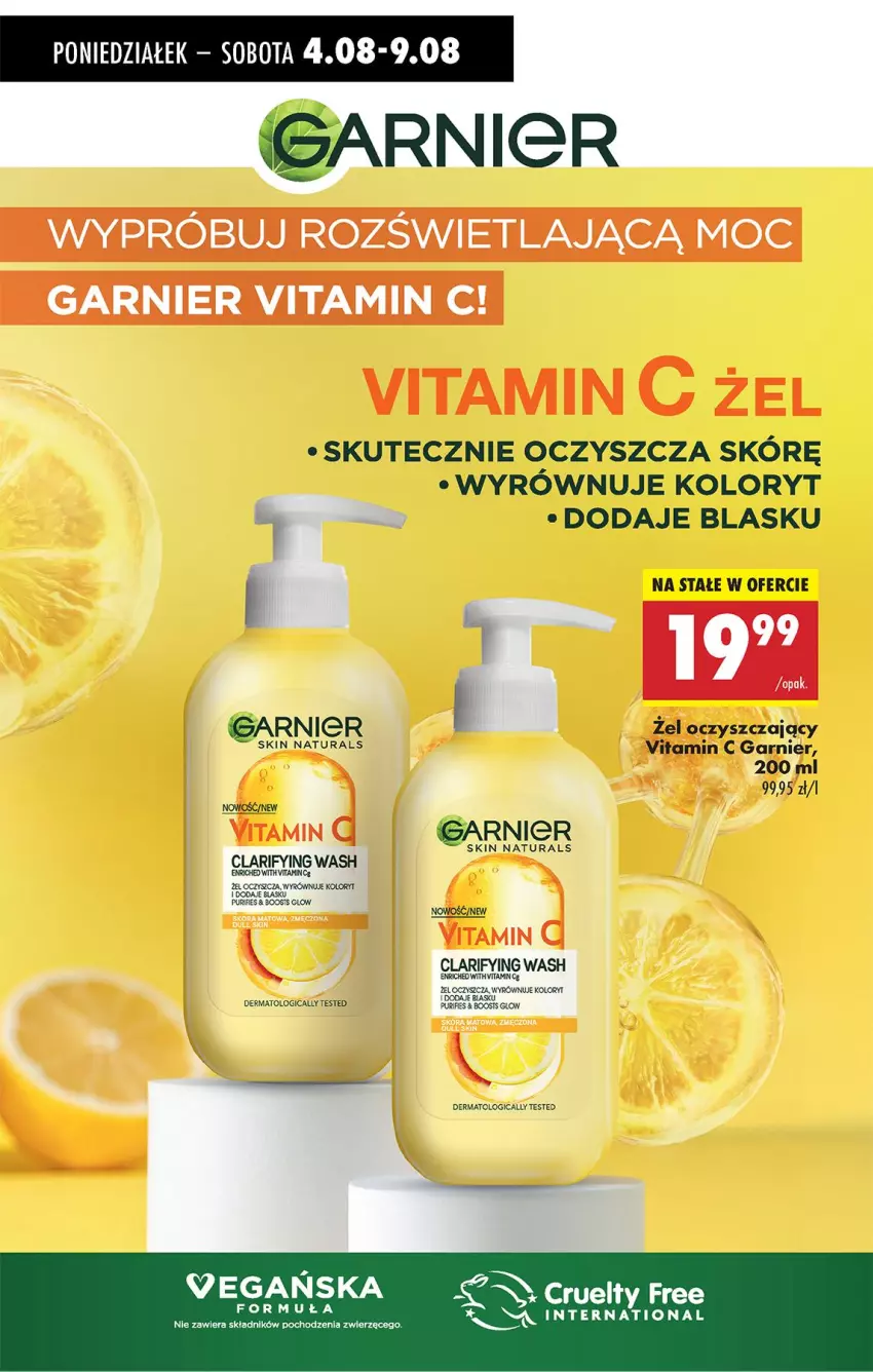 Gazetka promocyjna Biedronka - Od Poniedziałku - ważna 04.08 do 09.08.2025 - strona 64 - produkty: Garnier, Wosana