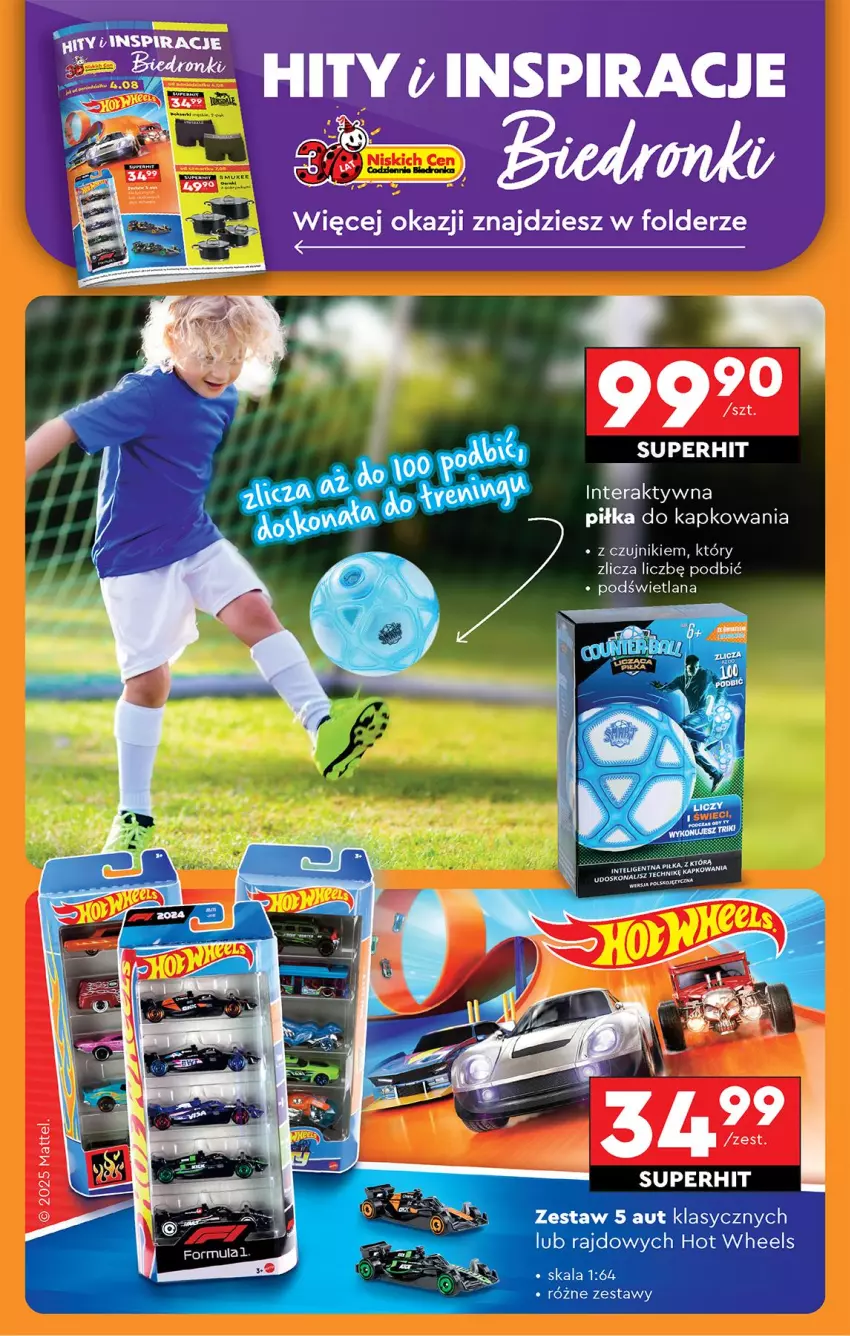 Gazetka promocyjna Biedronka - Od Poniedziałku - ważna 04.08 do 09.08.2025 - strona 76 - produkty: Hot Wheels, Intel, LANA, Tera