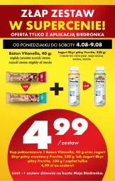 Gazetka promocyjna Biedronka - Od Poniedziałku - Gazetka - ważna od 09.08 do 09.08.2025 - strona 17 - produkty: Sól, Gra, Orzeszki, Migdały, Jogurt, Granat, Kiwi, Tera, Baton, Orzeszki ziemne, Mango