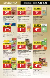 Gazetka promocyjna Biedronka - Od Poniedziałku - Gazetka - ważna od 09.08 do 09.08.2025 - strona 47 - produkty: Piec, Kurczak, Makaron, Sos, Ser, Ryż, Gry, Korniszony, Zupa, Leon, Skrobia ziemniaczana, Rosół, Spaghetti, Barilla, Wiko, Groch, Obrus, Kasza, Kasza gryczana, Knorr, Szpinak