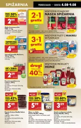 Gazetka promocyjna Biedronka - Od Poniedziałku - Gazetka - ważna od 09.08 do 09.08.2025 - strona 49 - produkty: Mięso w słoiku, Sos, Sok, Por, Gra, Pasztet, Kawa, Królik, Smalec, Mąka, Tuńczyk, Olej, Pomidory, Mięso, Fa