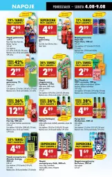 Gazetka promocyjna Biedronka - Od Poniedziałku - Gazetka - ważna od 09.08 do 09.08.2025 - strona 59 - produkty: Mus, 7up, Napój energetyczny, Ananas, Mirinda, Kiwi, Coca-Cola, Napoje, Pepsi, Winogrona, Napój gazowany, Tymbark, Syrop, Fanta, Wino, Sprite, Napój, Mięta, Herbapol, Fa