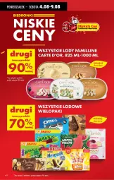 Gazetka promocyjna Biedronka - Od Poniedziałku - Gazetka - ważna od 09.08 do 09.08.2025 - strona 6 - produkty: Carte d'Or, Lody, Fa